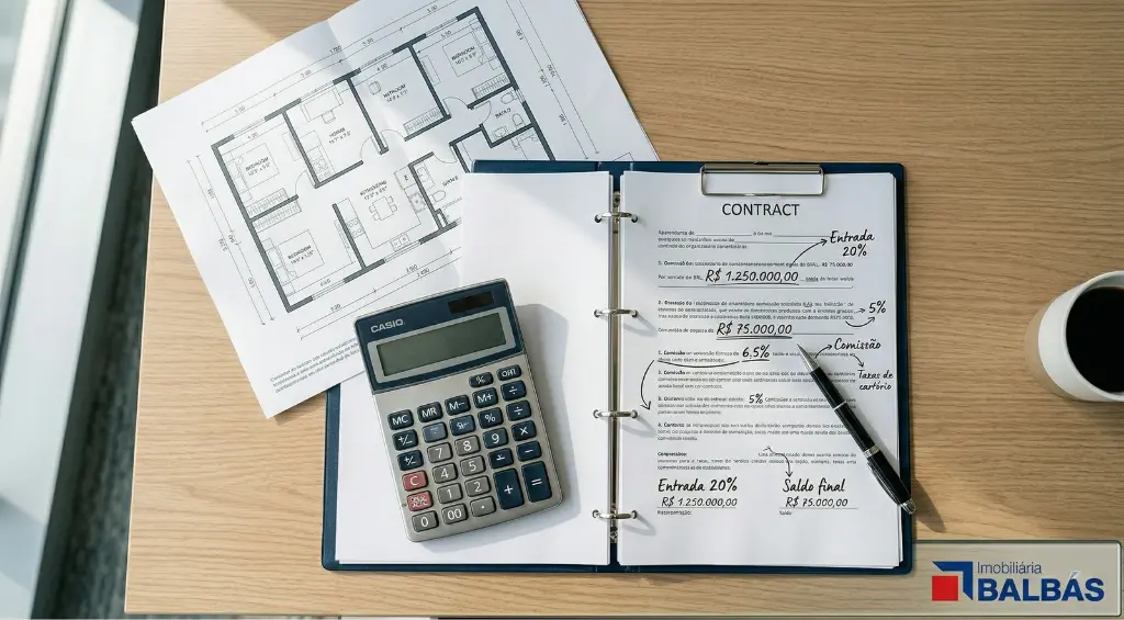 comissão do corretor de imóveis