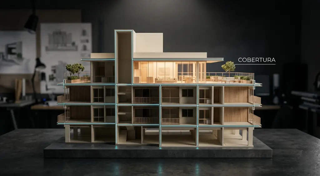 cobertura de apartamento